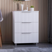 Комод Саванна К-35, Белый матовый (50/76/40),  МДФ